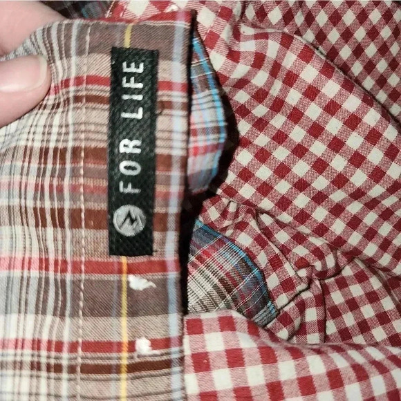 Marmot Double Layer Super Soft Lightweight Plaid Flannel Button-up Shirt M - Picture 6 of 9